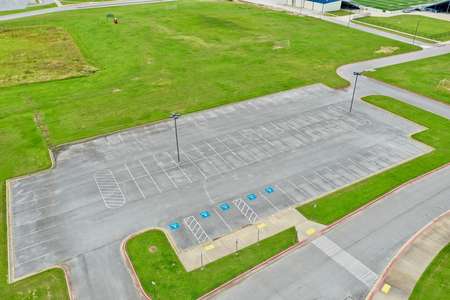 Hellstern Middle School Parking Lot 2 in Springdale