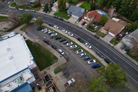 John Ehrhardt Elementary School Parking Lot - Side in Elk Grove