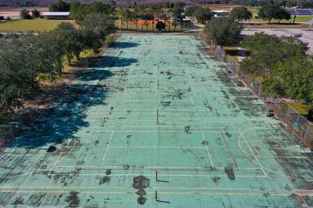 Durant High School (1291) Tennis Courts in Plant City