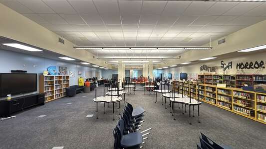 McClintock Middle School Library in Charlotte 2