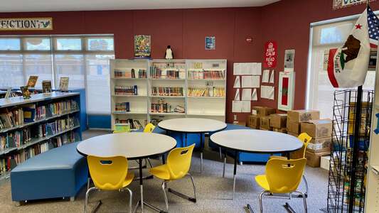 Murdock-Portal Elementary School Library in San Jose