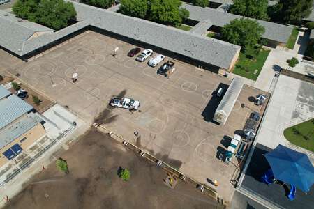 Addams Elementary School Outdoor Basketball Courts in Fresno 3
