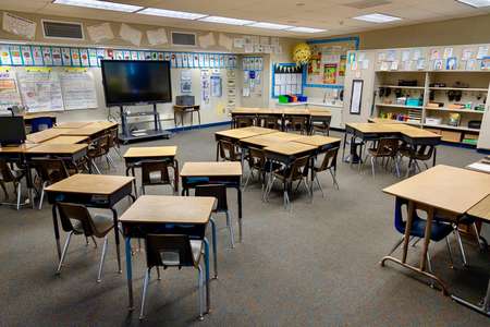 Barton Elementary School Classroom Standard in Anaheim