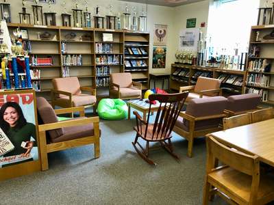 Morton Middle School Media Center in Lexington