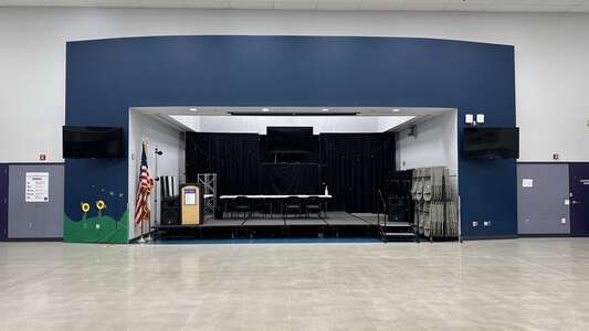 Manlio Silva Elementary School Multi Purpose Room in Stockton