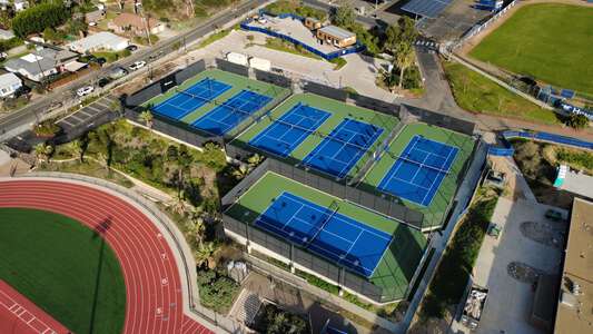 San Dieguito HS Academy Tennis Courts in Encinitas