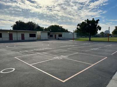 Norseman Elementary School Blacktop in Fresno