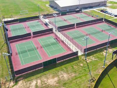Fulshear High School Tennis Courts in Fulshear
