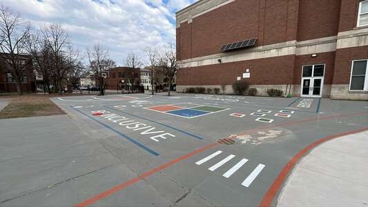 Bateman - Newton Bateman Elementary School Blacktop in Chicago 2