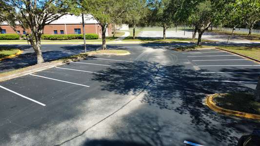 Gamble Rogers Middle School Parking Lot - Main in St. Augustine 2