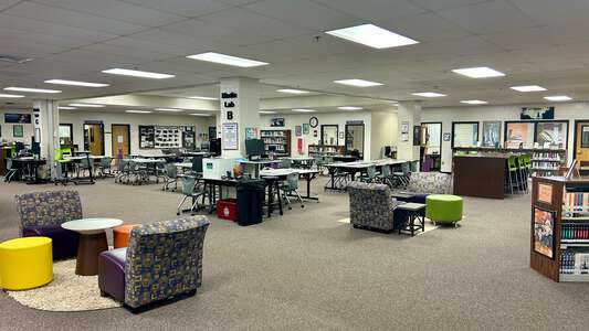 Duluth High School Library in Duluth