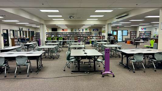Duluth High School Library in Duluth