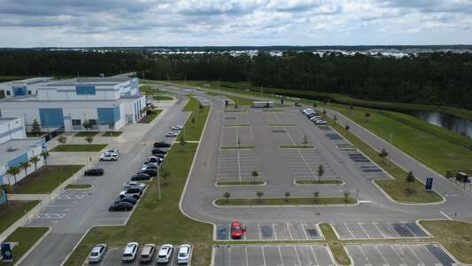 Beachside High School Parking Lot - Side in St. Johns 2