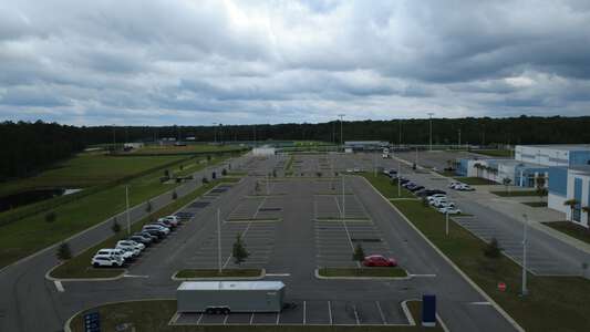Beachside High School Parking Lot - Side in St. Johns 3