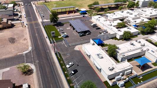 Bethune Elementary School Parking Lot in Phoenix