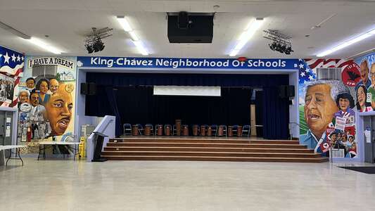 King-Chavez Academy Multi Purpose Room in San Diego