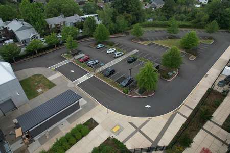 Arts & Communication Magnet Academy Parking Lot - Back in Beaverton