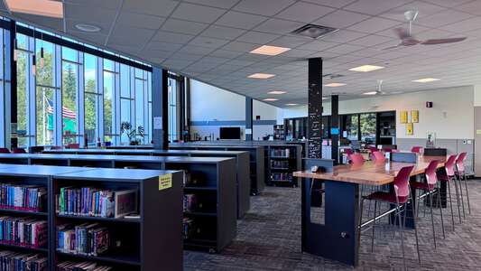 Juanita High School Library in Kirkland