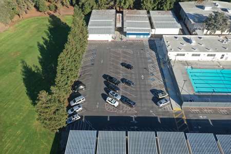 Wilson High School (Santa Clara Adult Education) Parking Lot 4 in Santa Clara