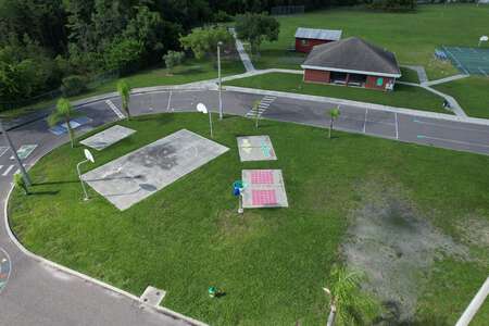 Deer Park Elementary School Outdoor Area in New Port Richey