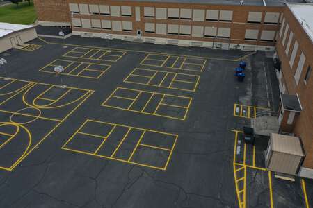 Alameda Middle School Blacktop in Pocatello 2