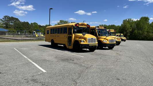 Glendale-Kenly Elementary School Parking Lot - Staff in Kenly 2
