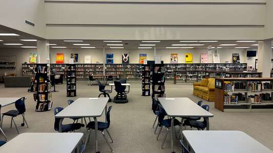 Twin Rivers Middle School Media Center in Buford