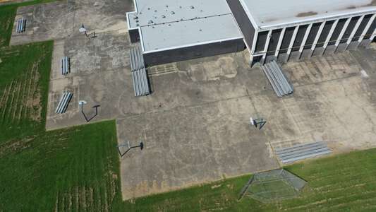 Livaudais Middle School Outdoor Basketball Courts in Terrytown 4