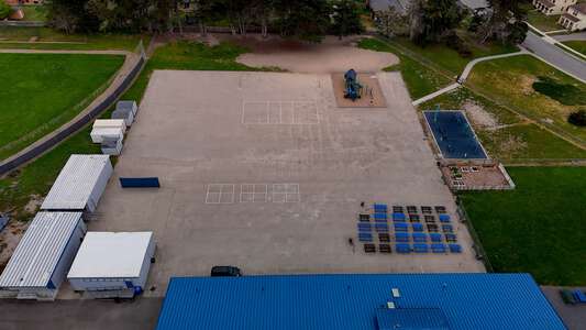 La Mesa Elementary Blacktop / Basketball Courts in Monterey