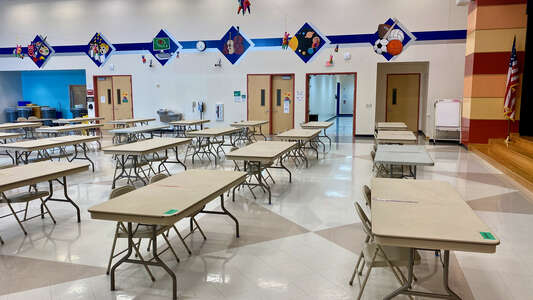 Ketelsen Elementary School Cafeteria in Houston