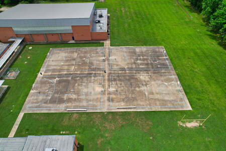 Scotlandville Pre-Engineering Magnet Academy Outdoor Basketball Courts in Baton Rouge