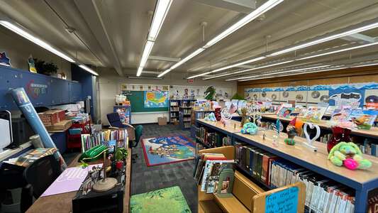 Olson Elementary Library in Marina