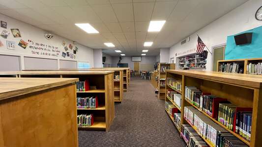 Greenacres Elementary School Library in Pocatello