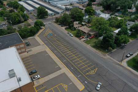 Alameda Middle School Parking Lot - Marlu Street in Pocatello