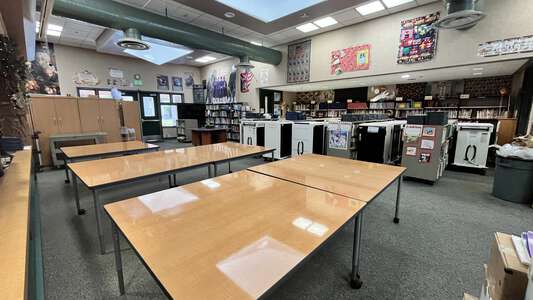 Bautista Creek Elementary School Library in Hemet