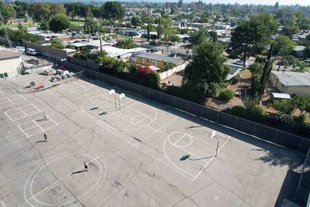 Harrison Elementary School Blacktop / Basketball Courts in Pomona