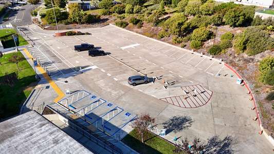 Harbor View Elementary School (K-6) Parking Lot in Corona del Mar 2