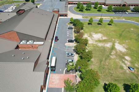 Gold Hill Middle School Parking Lot - Front in Tega Cay