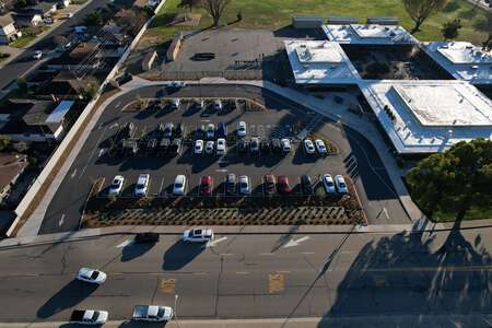 Lakewood Elementary School Parking Lot in Lodi