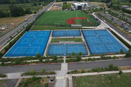Mountainside High School Tennis Courts in Beaverton