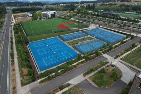 Mountainside High School Tennis Courts in Beaverton