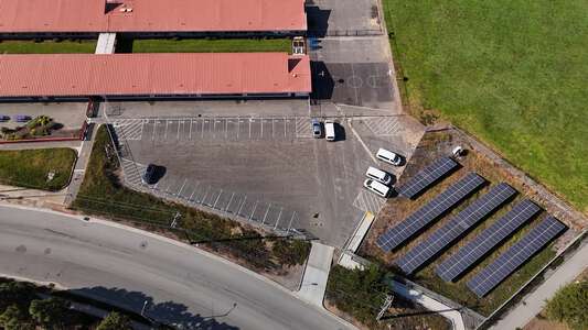 Central Coast High School Parking Lot in Seaside