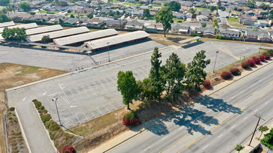 El Camino High School Parking Lot - Telegraph Road in Whittier