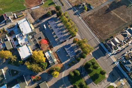 Casa Grande High School Parking Lot - Front in Petaluma