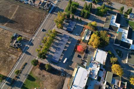 Casa Grande High School Parking Lot - Front in Petaluma
