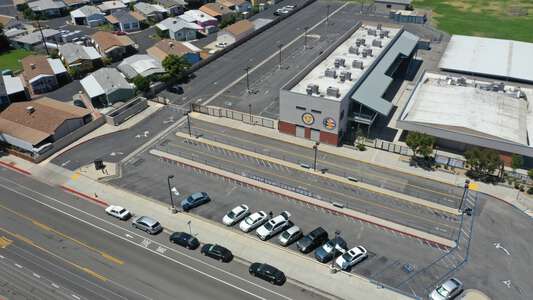 Lampson Elementary School Parking Lot in Garden Grove
