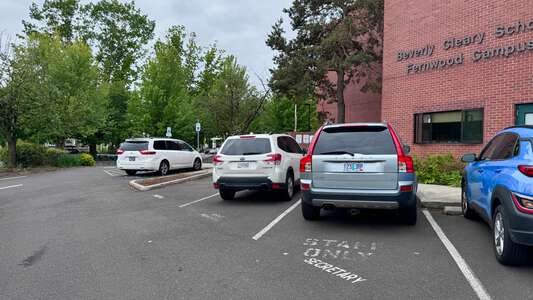 Beverly Cleary@Fernwood K-8 School Parking Lot - Front in Portland 2