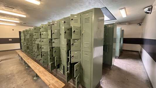 Dartmouth Middle School Girls Locker Room in Hemet