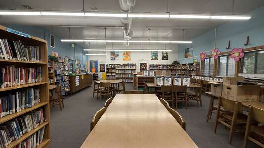 New Brighton Middle School Library in Capitola