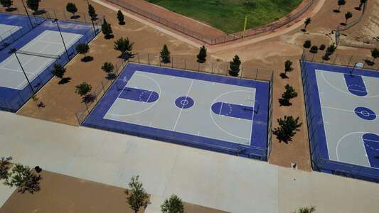 Eastlake Middle School Outdoor Basketball Courts 1 in El Paso 2